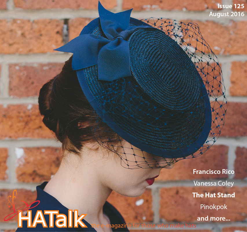 Imogen's Imagination Boater- HaTalk Magazine Front Cover